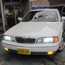  日産 インフィニティQ45 4.5 タイプV　バネサス　車高調　19AW （ホワイトパール） セダンの画像