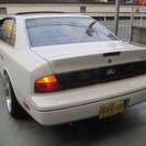  日産 インフィニティQ45 4.5 タイプV　バネサス　車高調　19AW （ホワイトパール） セダンの画像