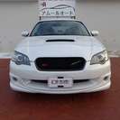  スバル レガシィツーリングワゴン 2.0 GTスペックB 4WD　フルエアロ （パールホワイト） ステーションワゴンの画像