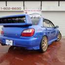  スバル インプレッサSTI 2.0 WRX 4WD　ラ・アンスポ-ツワイド公認 （ブルー） セダンの画像