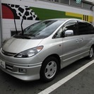  トヨタ エスティマ 2.4 L アエラス　7人乗りキャプテンシート （シルバーメタリック） ミニバンの画像