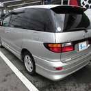  トヨタ エスティマ 2.4 L アエラス　7人乗りキャプテンシート （シルバーメタリック） ミニバンの画像