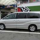  トヨタ エスティマ 2.4 L アエラス　7人乗りキャプテンシート （シルバーメタリック） ミニバンの画像