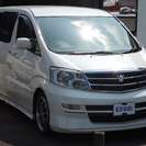  トヨタ アルファード 2.4 V AX　フルセグHDDナビ （パール） ミニバンの画像
