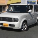  日産 キューブ 1.4 EX　社外ナビ スマートキー ETC ...