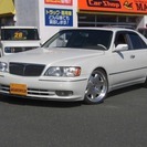  米国インフィニティ Q45 4.1　SR 本革 車高調 19AW （パールホワイト） セダンの画像