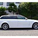  ＢＭＷ 5シリーズツーリング 525i Mスポーツパッケージ　パノラマSR後期 （ホワイト） ステーションワゴンの画像