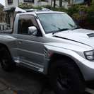  三菱 パジェロ 3.5 エボリューション 4WD　ピックUP Sチャ-ジャ- （シルバーメタリック） クロカン・ＳＵＶの画像