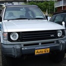  三菱 パジェロ 3.0 Jトップ VS 4WD　 （シルバーメタリック） クロカン・ＳＵＶの画像