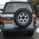  三菱 パジェロ 3.0 Jトップ VS 4WD　 （シルバーメタリック） クロカン・ＳＵＶの画像