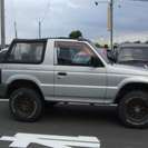  三菱 パジェロ 3.0 Jトップ VS 4WD　 （シルバーメタリック） クロカン・ＳＵＶの画像