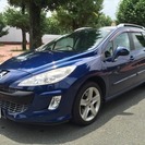  プジョー 308SW グリフ　ワンオーナー HDDナビ ETC...