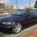 ＢＭＷ 3シリーズツーリング 318i　ナビ ETC付 （ダー...