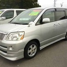  トヨタ ノア 2.0 X リミテッド　両側電動ドア フルエアロ アルミ （シルバー） ミニバンの画像