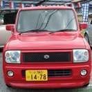  スズキ アルトラパン 660 ターボ　 （レッド） ハッチバック　軽自動車の画像