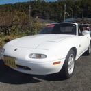  マツダ ロードスター 1.6　 （ホワイト） オープン