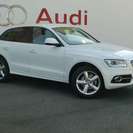  アウディ Q5 2.0 TFSI クワトロ Sラインパッケージ 4WD　S-line　アシスタンスPG　リアカメラ （グレイシアホワイトメタリック） クロカン・ＳＵＶの画像