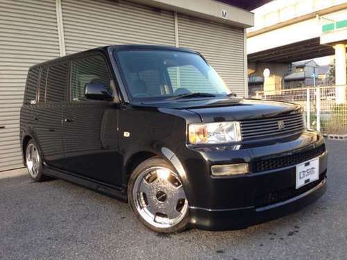 トヨタ bB 1.5 Z Xバージョン純正HID/DVDナビ/ ローダウン （ブラック