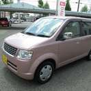  三菱 eKワゴン 660 ジョイフィールド　定期点検整備付き （ピンク） ハッチバック　軽自動車の画像