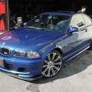  ＢＭＷ 3シリーズクーペ 318Ci Mスポーツ　カーボンスポイラー　　19AW　SR （ブルー） クーペの画像