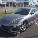  マツダ RX-8 ベースモデル　Ings　フルエアロ　マフラー車高調　地デジ （ガンメタリック） クーペの画像