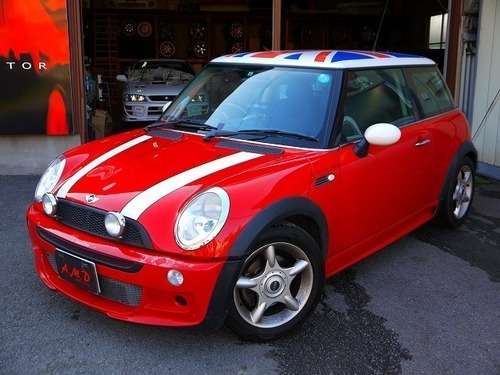 ミニッツ　ミニクーパーS ユニオンジャック仕様 プロポ付き　バインド済み KYOSHO Mini-z ボディ MINI Cooper S ブルー ストライブ