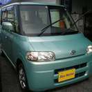  ダイハツ タント 660 X　純正アルミ・Pバイザー・禁煙車・取説 （ライトグリーン） ハッチバック　軽自動車の画像