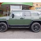  米国トヨタ FJクルーザー 4.0 4WD　新並 ステップ JBL デフロック （グリーン） クロカン・ＳＵＶの画像