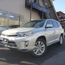  米国トヨタ ハイランダーハイブリッド 3.5V6 リミテッド 4WD　 （シルバー） クロカン・ＳＵＶの画像