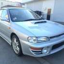  スバル インプレッサSTI 2.0 WRX 4WD　ターボタイマー （シルバー） セダンの画像