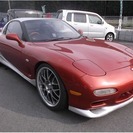  マツダ アンフィニRX-7 タイプS　レカロ　アルミフード （ワインレッド） クーペの画像