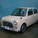  ダイハツ ミラジーノ 660　ベージュジーノ　全塗装済み （ライトベージュ） ハッチバック　軽自動車の画像