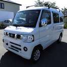  日産 NV100クリッパー 660 GXターボ ハイルーフ 4WD　 （パール） ハッチバック　軽自動車の画像
