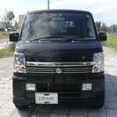  スズキ エブリイワゴン 660 PZターボスペシャル 4WD　両パワスラ （ブラック） ハッチバック　軽自動車の画像