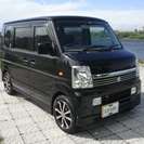  スズキ エブリイワゴン 660 PZターボスペシャル 4WD　両パワスラ （ブラック） ハッチバック　軽自動車の画像