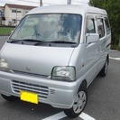  スズキ エブリイワゴン 660 ジョイポップターボ　 （シルバー） ハッチバック　軽自動車の画像
