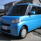  ダイハツ タント 660 X　スマートキー （ブルー） ハッチバック　軽自動車の画像