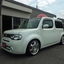  日産 キューブ 1.5 15X Vセレクション　ガラスルーフ ...