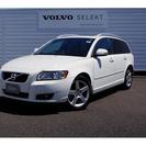  ボルボ V50 2.0 クラシック　ワンオーナー　最終モデル　ナビ・地デジ （アイスホワイト） ステーションワゴンの画像