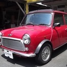  ローバー ミニ 1.3　セブン　キャンバストップ （レッド） クーペ