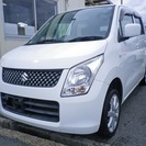  スズキ ワゴンR 660 FX　社外アルミ （ホワイト） ハッ...
