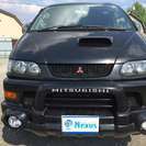  三菱 デリカスペースギア 2.8 20thアニバーサリーリミテッド ハイルーフ ディーゼルターボ 4WD　 （ブラック） ミニバンの画像