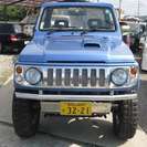  スズキ ジムニー 660 幌 CC 4WD　 （ブルー） クロカン・ＳＵＶ　軽自動車の画像