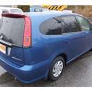  ホンダ ストリーム 1.7 S　6.2万キロ　HID　キーレス （ブルー） ミニバンの画像