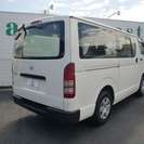  トヨタ ハイエースバン 2.5 DX ロング ディーゼルターボ 4WD　純正HDDナビ （ホワイト） ミニバンの画像
