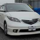  ホンダ エリシオン 3.0 VX　ナビ　Bモニター 無限グリル リアスポ （パールホワイト） ミニバンの画像