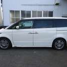  ホンダ エリシオン 3.0 VX　ナビ　Bモニター 無限グリル リアスポ （パールホワイト） ミニバンの画像