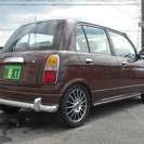  ダイハツ ミラジーノ 660　全塗装済　後期仕様　ローダウン （ブラウンツートン） ハッチバック　軽自動車の画像