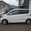  三菱 eKワゴン 660 M　アイドリングストップ （ホワイト） ハッチバック　軽自動車の画像
