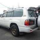  トヨタ ランドクルーザー100 4.2 VXリミテッド ディーゼルターボ 4WD　 （パール） クロカン・ＳＵＶの画像